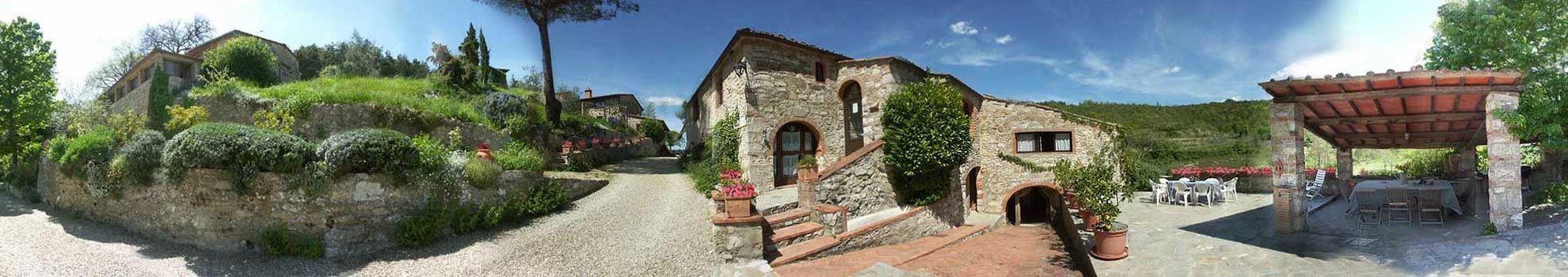 farmhouse Il Giardino agriturismo castellina in chianti